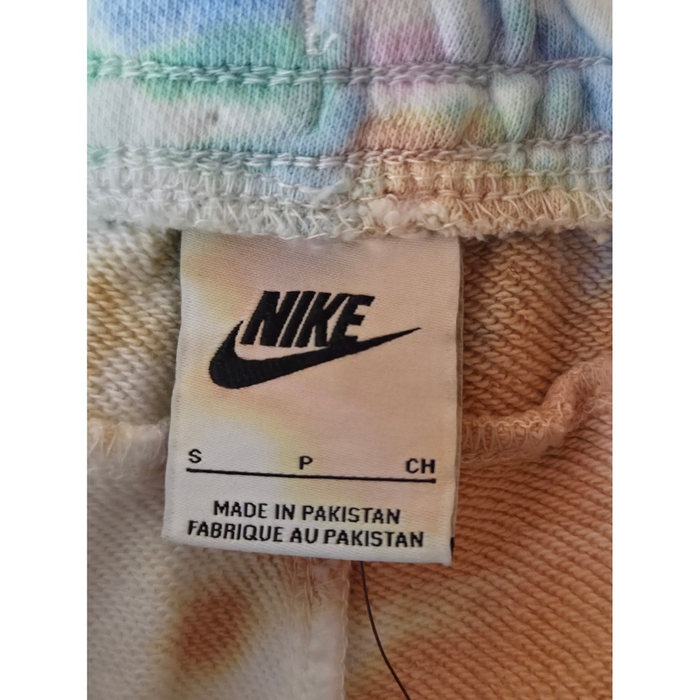 NIKE Fleece shorts Men's size Small Sweat material Standard Fit Watercolors NWT - Picture 7 of 11